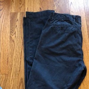 Billy Reid 34 straight leg navy chinos